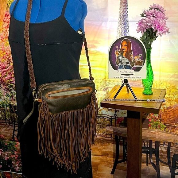 🔷️Louis Vuitton Vintage Boho Riviera Bag with Fringe - Picture 1 of 8